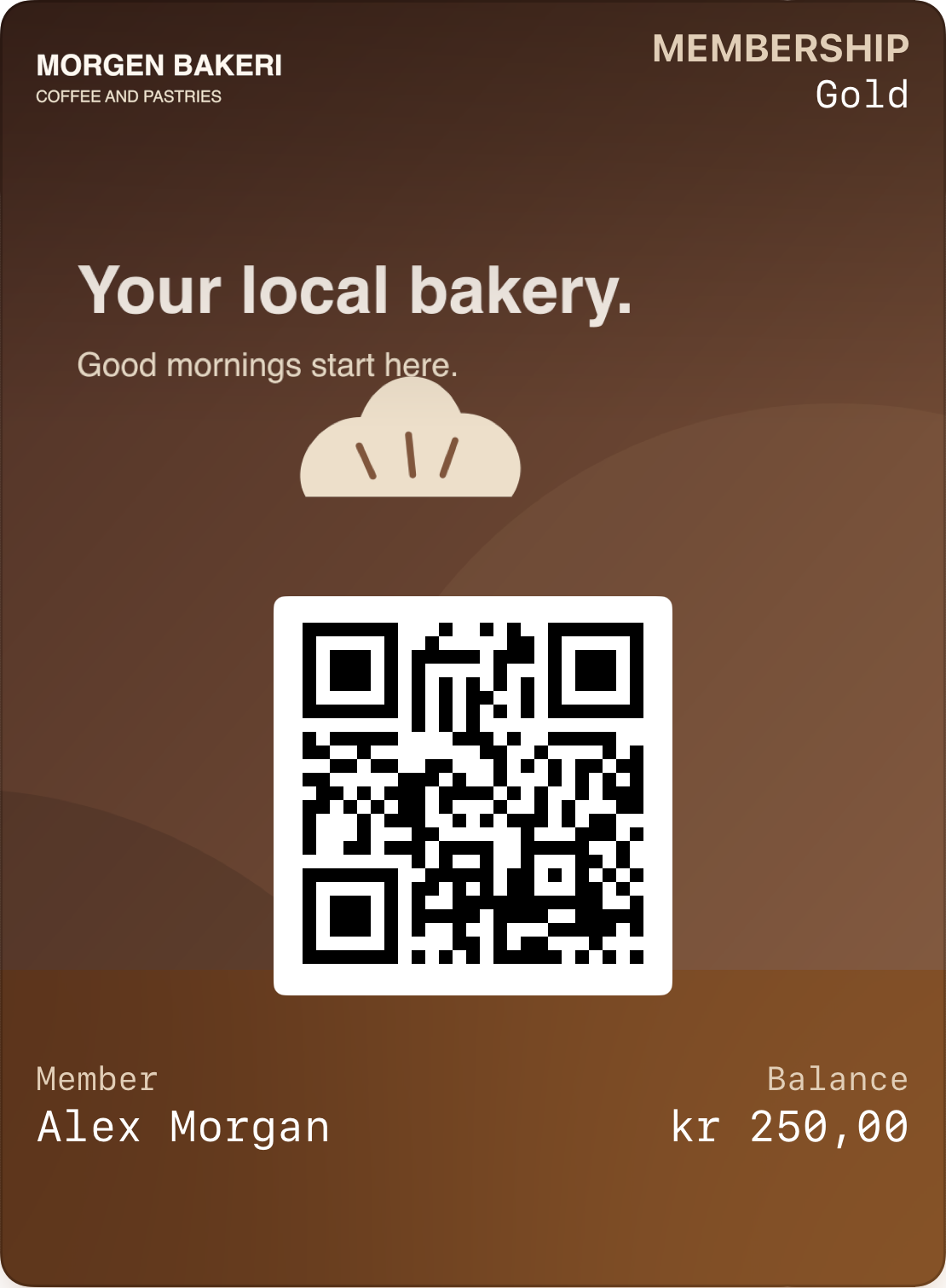 Membership · Apple Wallet · Generic pass